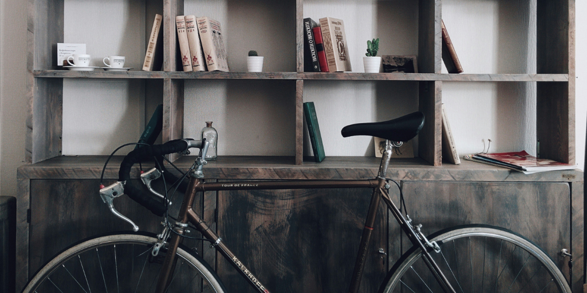 Bici con libreria